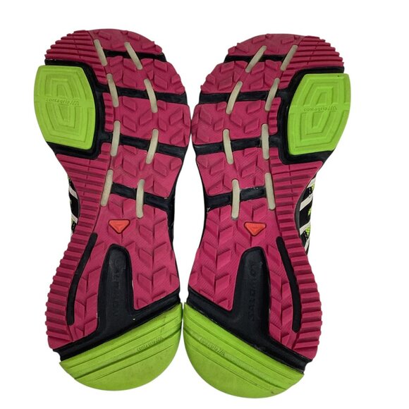 Salomon XR Mission 1 Womens 8 OrthoLite Trail Running Shoes Lime Green - Picture 7 of 11